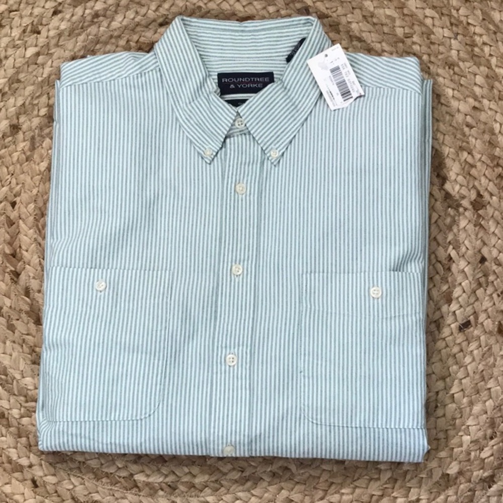 Rountree and Yorke Long Sleeve Oxford shirt - Size XL (NWT)
